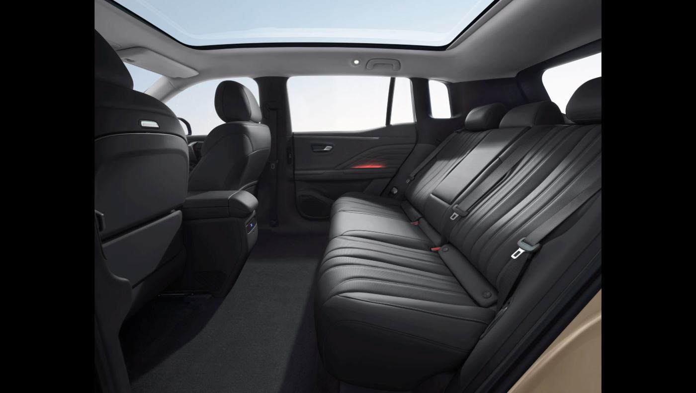 AION V rear interior