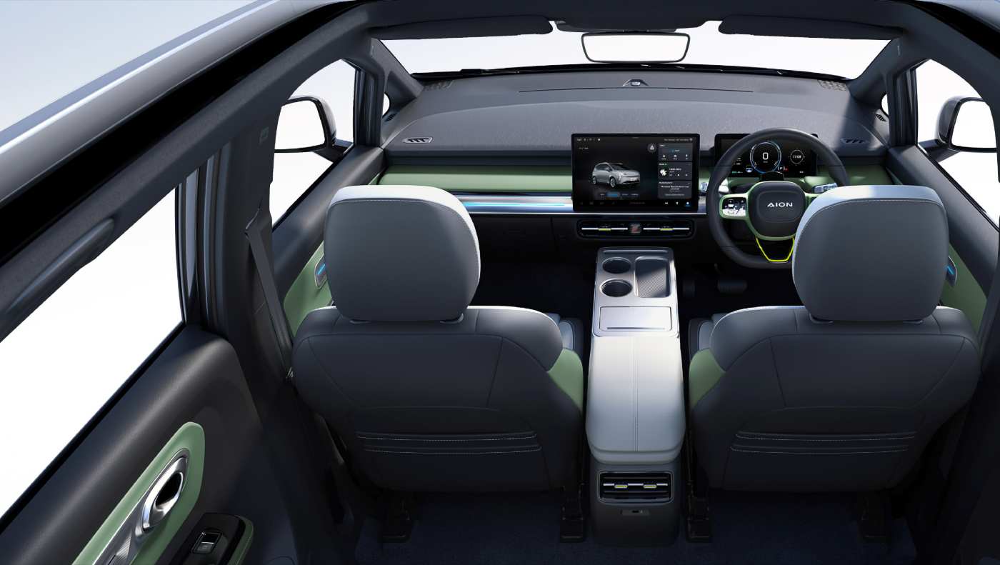 AION Y Plus front interior